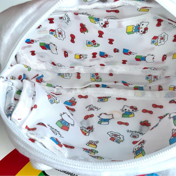 ❤️(HK0020) Hello Kitty Lover’s Adorable Blue & White Tote 10-Piece Fun Bundle! - Picture 15 of 16